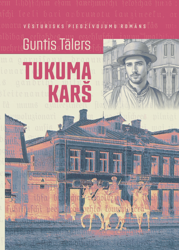 Tukuma karš, grāmatas vāks